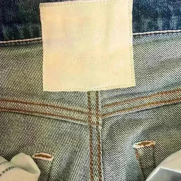 Mother Denim Tomcat Straight Leg Jean in Playing With Scissors Size 26 - Picture 9 of 15